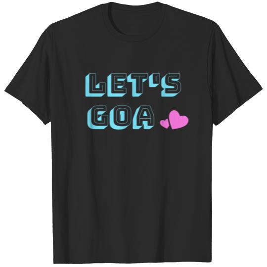 Let's Goa Festival T-shirt