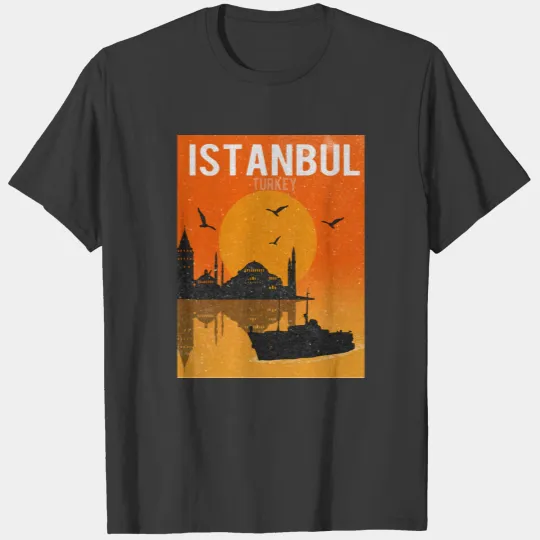 Istanbul Bosphorus Türkei Turkey 34 City Lover T-shirt