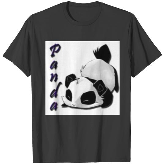 panda face plant T-shirt