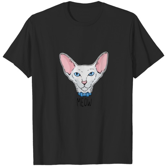 Discover Oriental cat portrait T-shirt