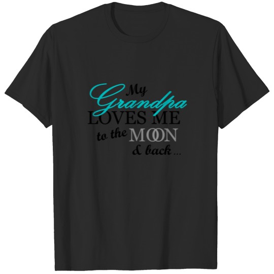 Discover my grandma loves me to the moon T-shirt