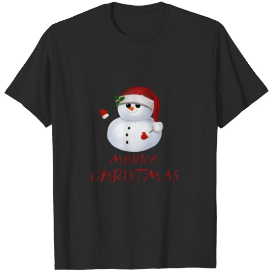 Discover Snowman Christmas T-shirt