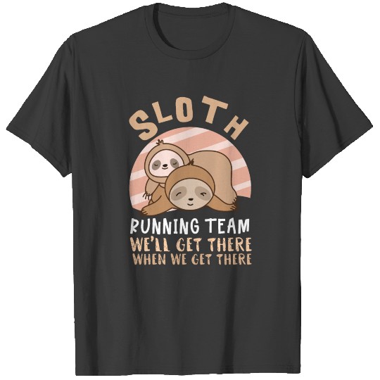 Discover Sloth Run Team T-shirt