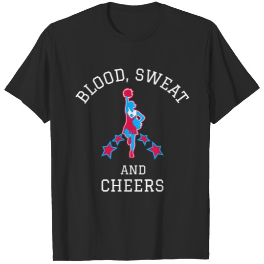 Discover Blood Sweat And Cheers T-shirt