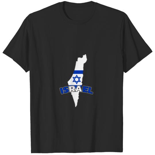 Discover Israel Map T-shirt