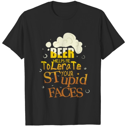 Discover Beer Helps Me T-shirt