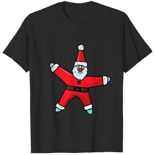Discover Santa the Christmas Starfish T-shirt