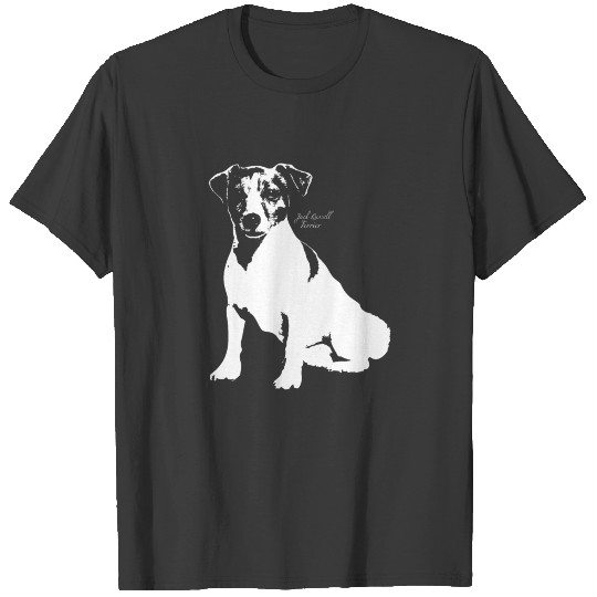 Jack Russell Terrier Sitting Little Pet Dogs Gifts T-shirt