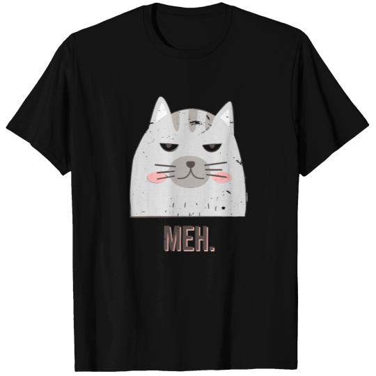 Meh Sad Cat T-Shirt T-shirt