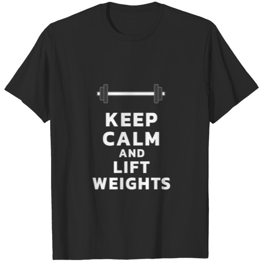 Discover Dumbbell Athletes Gym T-shirt