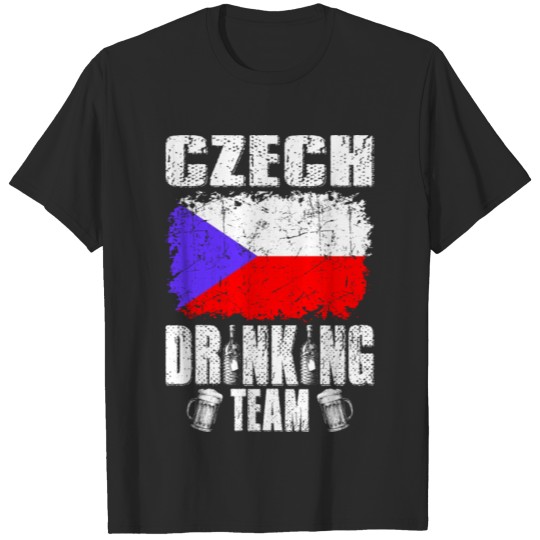 Discover Czech Drinking Team Christmas Tshirt T-shirt