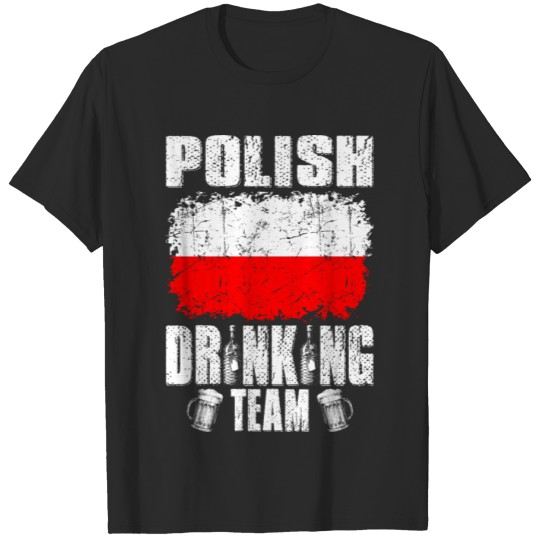 Discover Polish Drinking Team Christmas Tshirt T-shirt