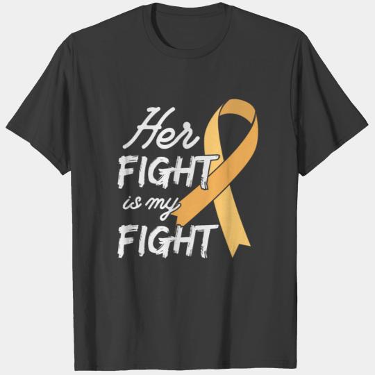 Childhood Cancer Awareness Support Suvivor Gold T-shirt