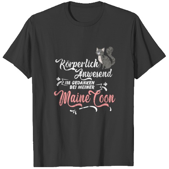 Maine Coon Funny saying hangover T-shirt