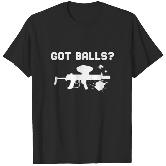 Discover Paintballing Paintball Player T-shirt