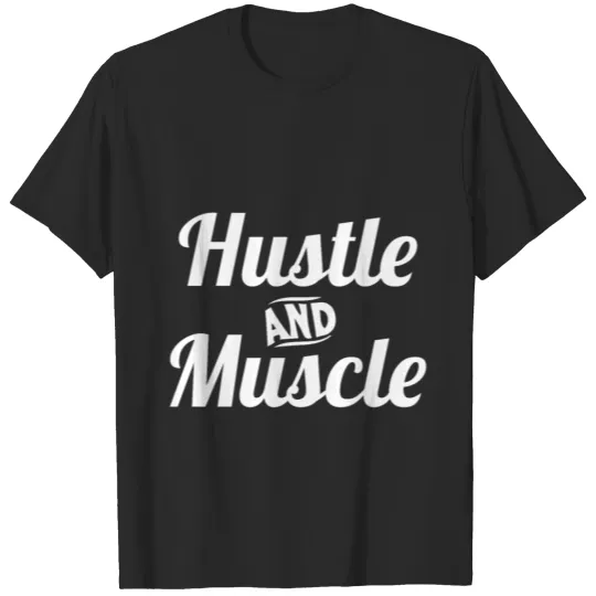 Discover Hustle And Muscle Kickboxing Kickboxer Workout T-shirt