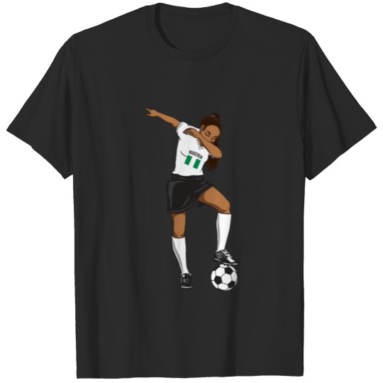 Discover Nigeria Womens National Soccer Team Funny Dabbing T-shirt