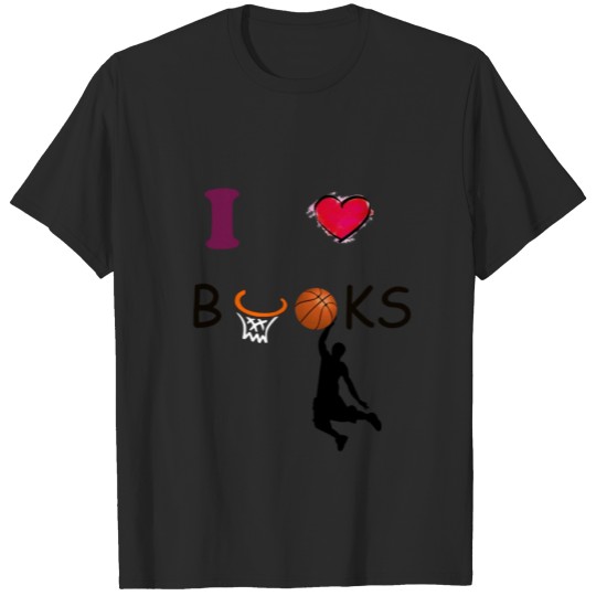 Discover I love Books |Tshirt|Books|Basketball T-shirt