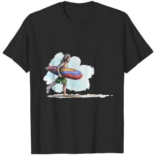 Discover surfer man F T-shirt
