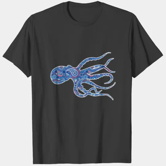 Paisley Octopus T-shirt