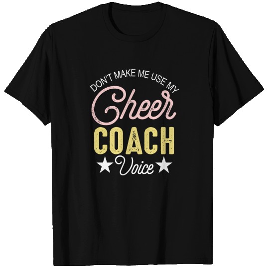 High School Cheerleading Team Coach T-shirt