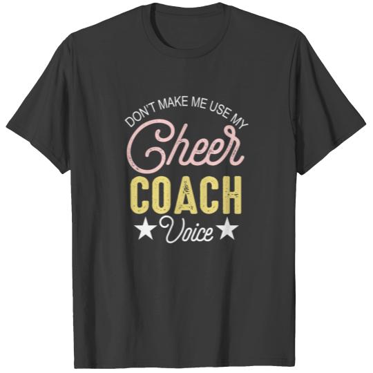 High School Cheerleading Team Coach T-shirt