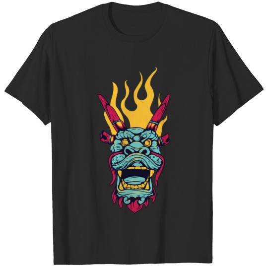 Discover Chinese Fire Dragon T-shirt