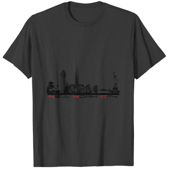New york city skyline T-shirt