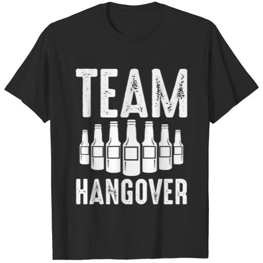 Discover Groom Team Hangover Funny Bachelor Party Gift T-shirt
