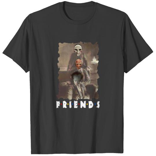Friends Horror Movie Creepy Halloween Tshirt T-shirt