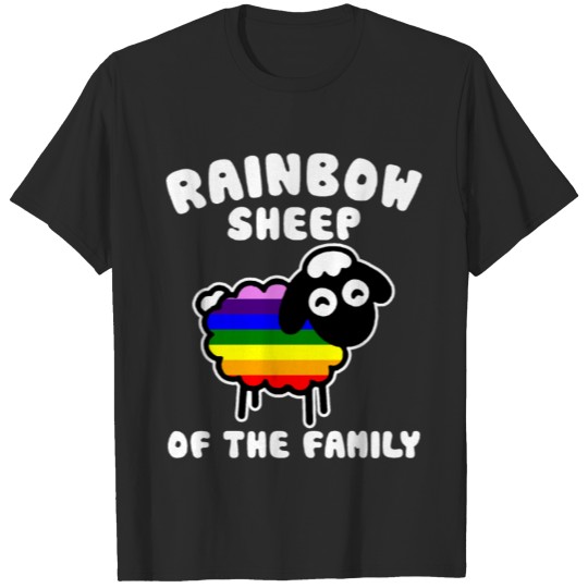 Discover Regenbogen LGBT Gay Pride Geschenk I Rainbow Sheep T-shirt