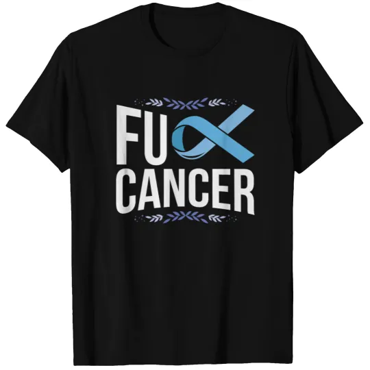 Prostate Cancer Awareness Support Rehab Light Blue T-shirt