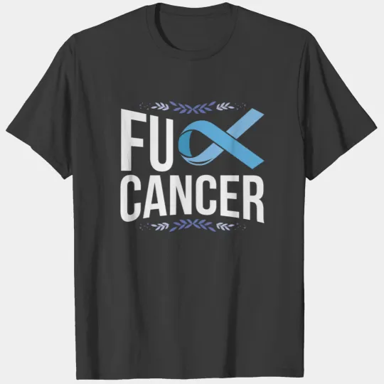 Prostate Cancer Awareness Support Rehab Light Blue T-shirt