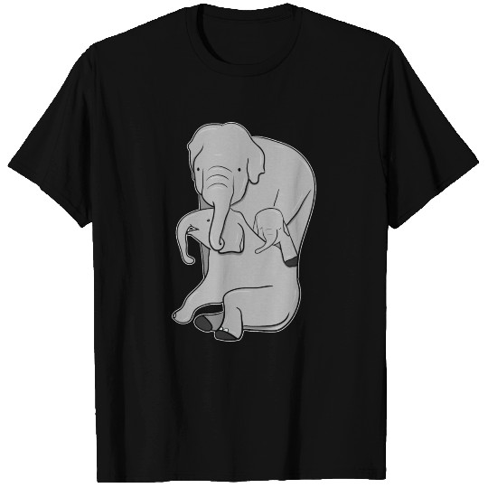 Mr. Elephant, and family T-shirt