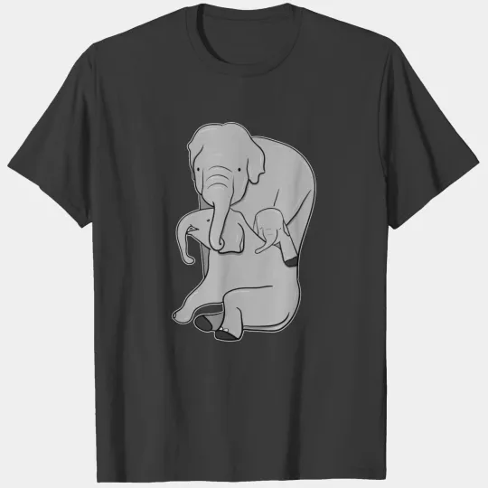 Mr. Elephant, and family T-shirt