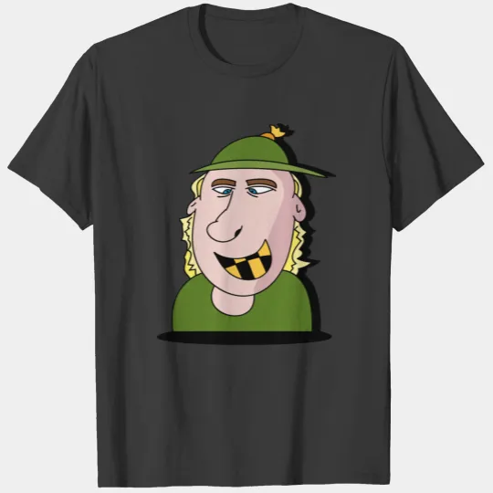 Village Dude - village idiot - redneck hillbilly T-shirt