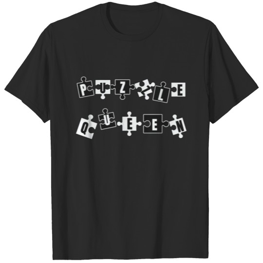 Discover Puzzle Queen Women Hobby T-shirt