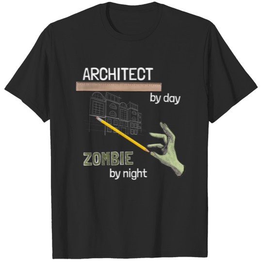 Discover Architect - Zombie by night T-shirt