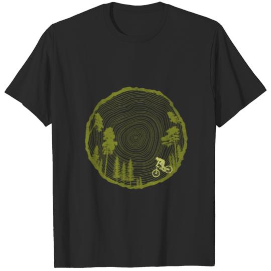 Discover circle of life tree biking gift T-shirt