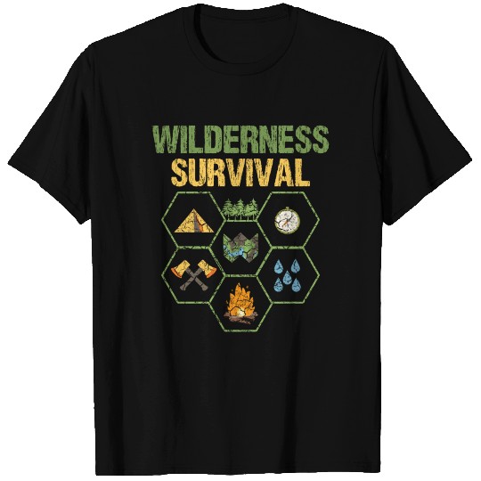 Wilderness survival training survival survival T-shirt