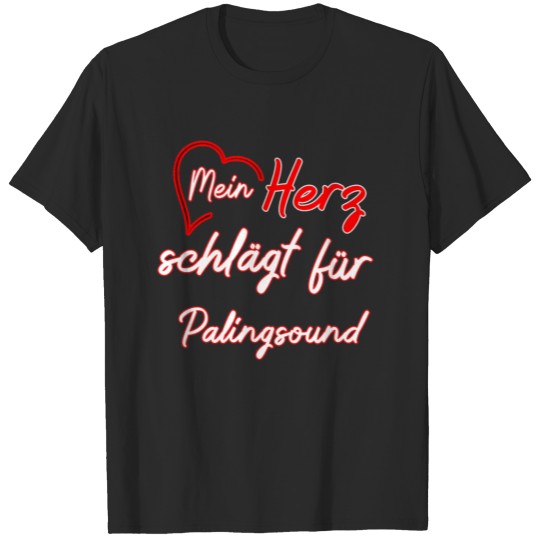 Discover Mein Herz schlaegt fuer Musik Stil Palingsound T-shirt