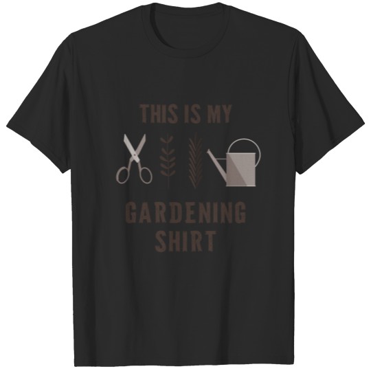 Discover This is my gardening shirt garden gardening T-shirt