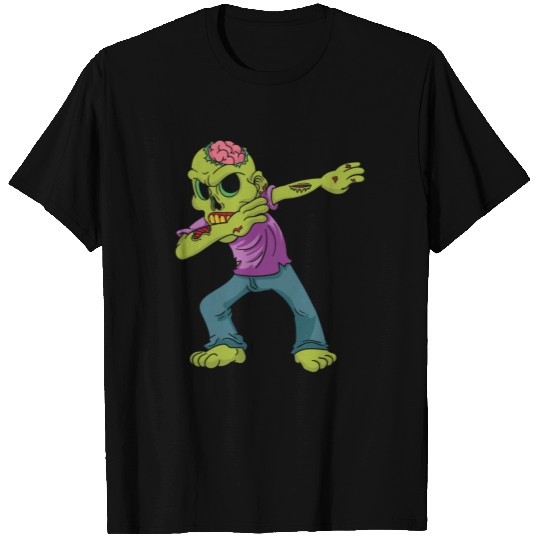 Halloween Ghost Zombie Dabbing Dance Spook Gift T-shirt