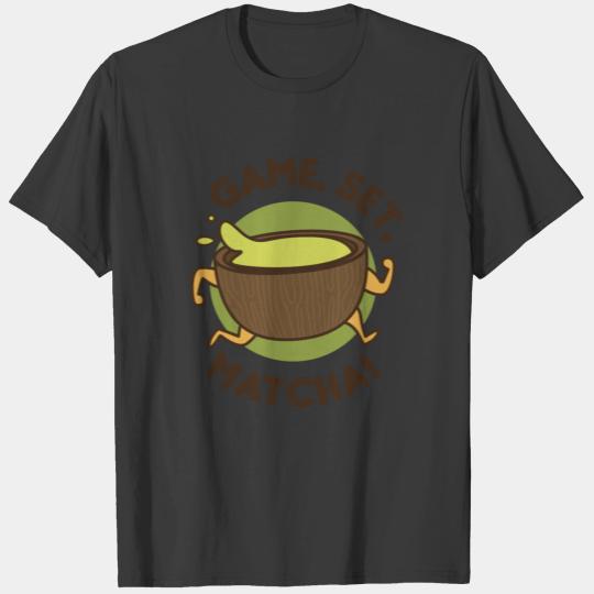 Matcha. Green Tea. Energy Drink. Caffeine. Kick T-shirt