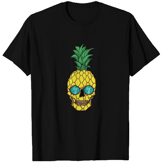 Pineapple Skull Halloween Monster T-shirt
