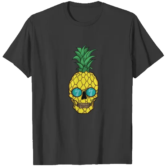Pineapple Skull Halloween Monster T-shirt