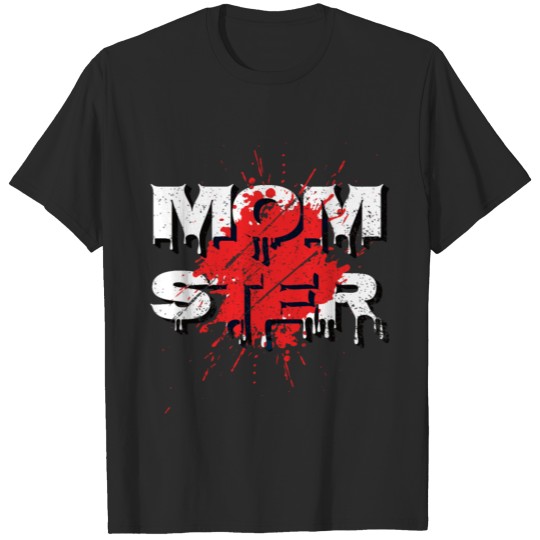 Discover Momster Mom Mama Monster Halloween Shirt T-shirt