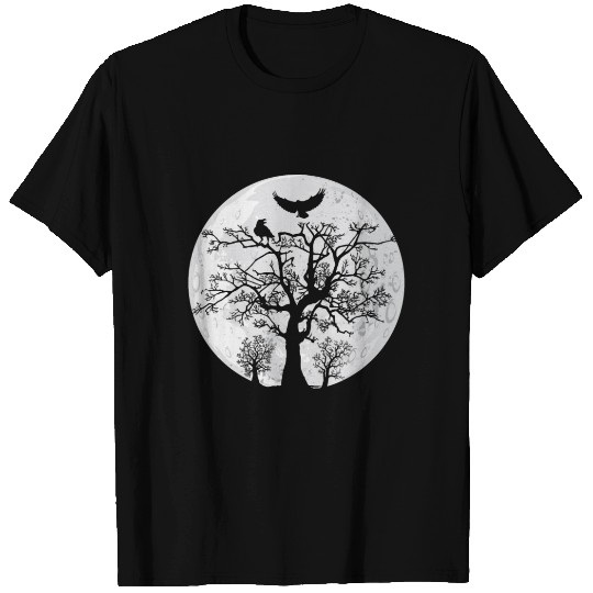 World ash tree with two ravens T-shirt