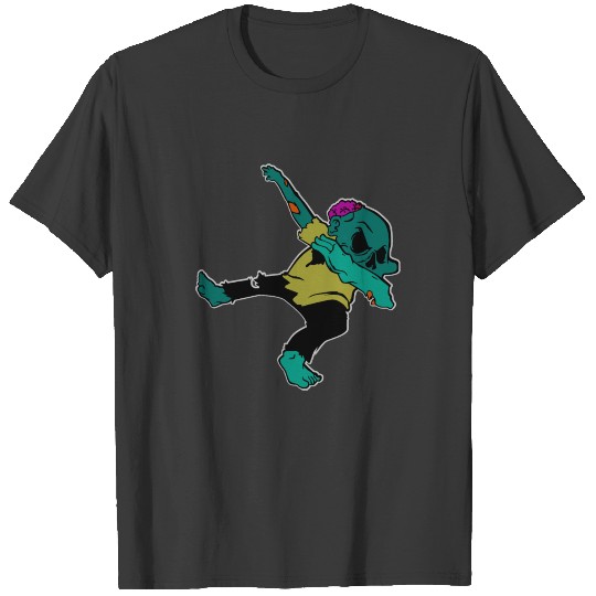 Dabbing Zombie Halloween Zombie Monster T-shirt