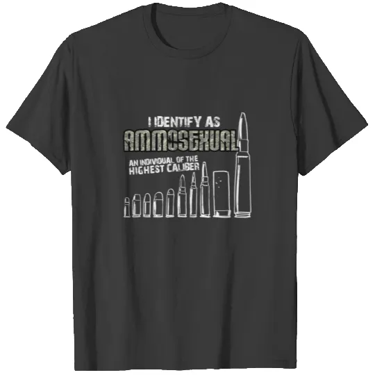 Gun Rights Ammosexual Gun Lover 2Nd Amendment T-shirt